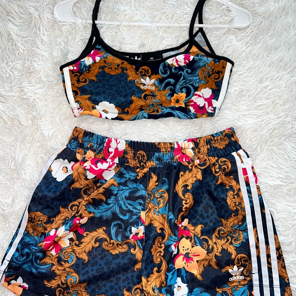 Adidas short set